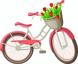 愛情卡通單車