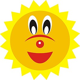 卡通太阳