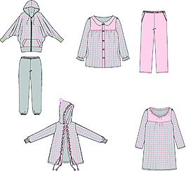 服裝設(shè)計(jì)款式圖