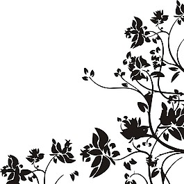 花紋花邊 矢量  素材