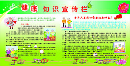 健康知識(shí)宣傳欄
