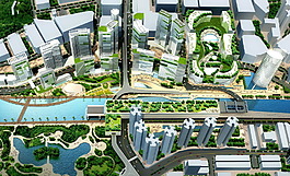 城市建筑模型