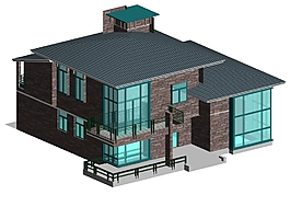 別墅建筑模型