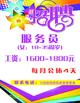 招聘海报