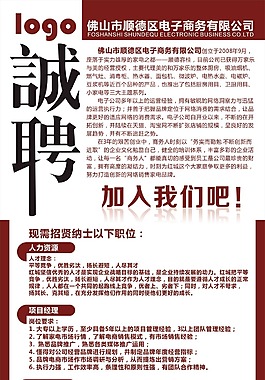 電子商務(wù)誠聘圖片