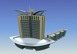 高層建筑3D模型