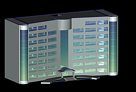 辦公樓3d模型