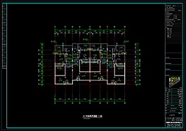 cad建筑施工图