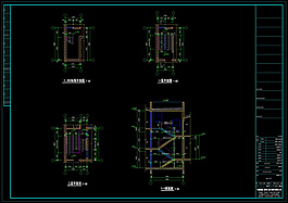 cad施工建筑