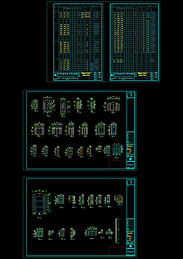 门窗详图建筑