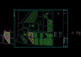 別墅區規劃設計圖紙源文件