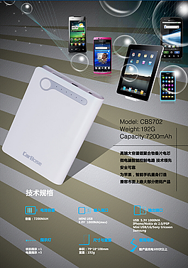 移動電源宣傳