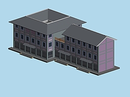 古建筑模型