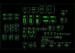 室內(nèi)平立面圖庫