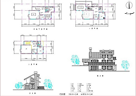 建筑施工圖CAD圖紙
