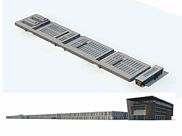 建筑工廠區(qū)