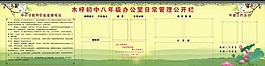 學(xué)校展板