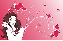 幻想的女人