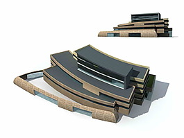 藝術(shù)建筑模型