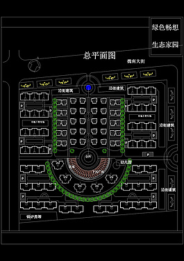 山西某度假村規(guī)劃cad圖紙