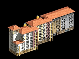 樓房建筑模型