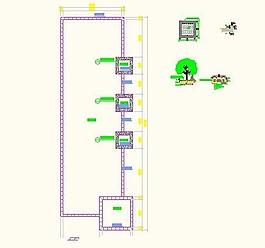 树池花池组合详细施工图