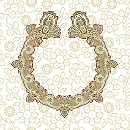經(jīng)典花紋底紋素材