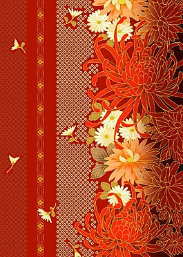 紅色背景