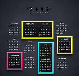 2015掛歷