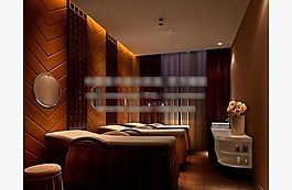 按摩場所3d模型