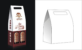 酒店食品手提袋