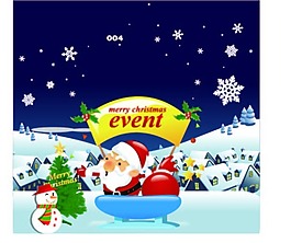 ai矢量圣誕節
