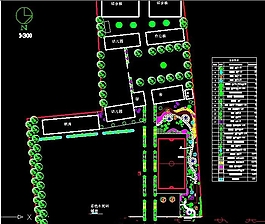 校园绿化景观图