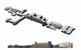 現(xiàn)代商業(yè)中心建筑群3D模型設(shè)計(jì)