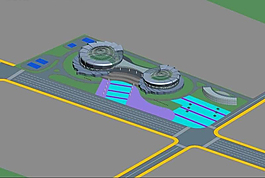 工具造型式藝術風格公建建筑