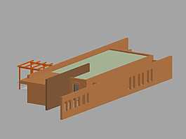 单体建筑模型