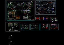園林設(shè)計(jì)常用景觀橋cad圖