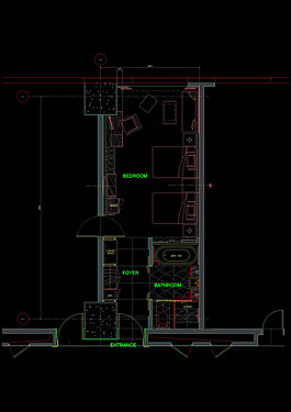 酒店主樓大樣cad圖稿