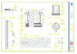 酒店大堂cad圖紙