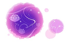 花紋紫色