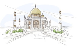 卡通城堡設(shè)計(jì)背景