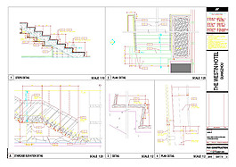 豪華酒店cad建筑圖紙