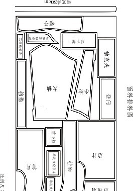 1：5男式夾克面料排料圖