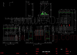 電梯間樓梯間立面圖