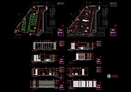 建筑施工圖cad圖紙素材