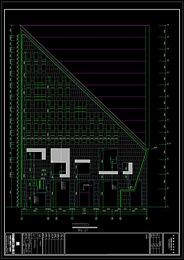 商務(wù)中心cad立面圖紙