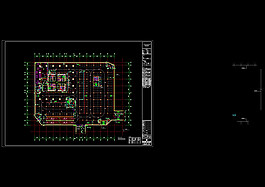 商務中心平面建筑詳圖
