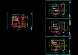 商務中心建筑cad詳圖