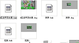 一個樓盤的水景花架崗亭套圖