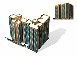 彩色外觀建筑